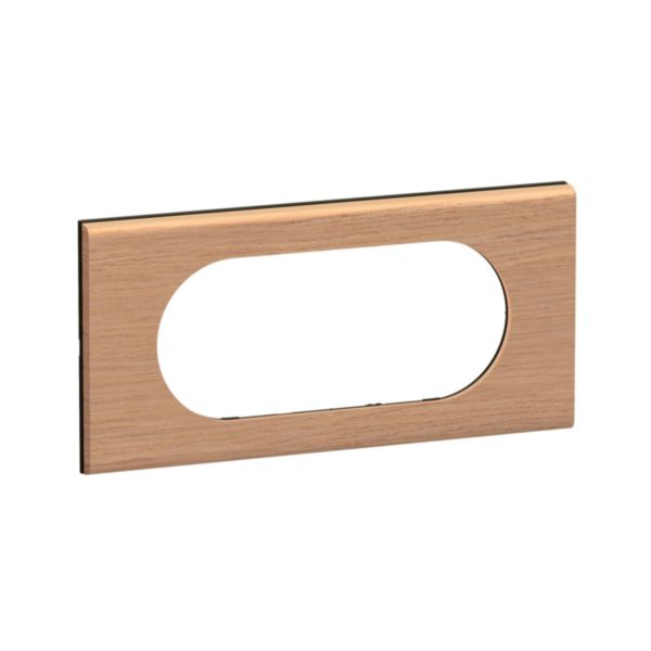 Plaque Céliane finition Matière Chêne - format spécial pour 4 à 5 modules 