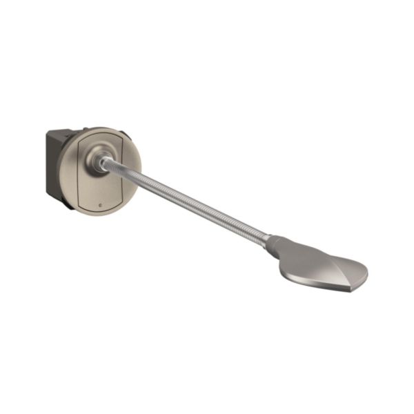 Liseuse LED d'éclairage 230V avec flexible Céliane - Titanium