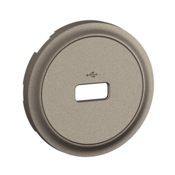 Enjoliveur pour prise USB DATA 2.0 Type-A simple Céliane - Titanium - Page 42