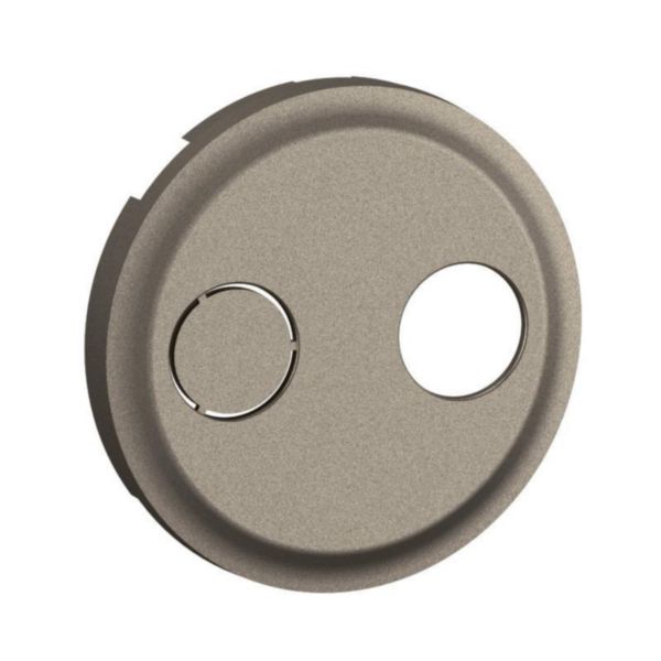 Enjoliveur pour prise réseau câblé AFORM - double F à visser Céliane - Titanium - Page 48