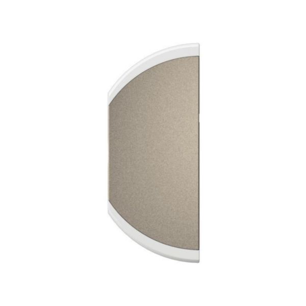 Enjoliveur Céliane pour produits MyHome sans marquage - 1 module - Titanium