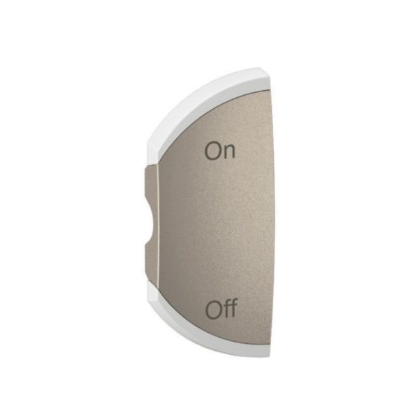 Enjoliveur Céliane pour produits MyHome marquage ON et OFF montage gauche - 1 module - Titanium - Page 4