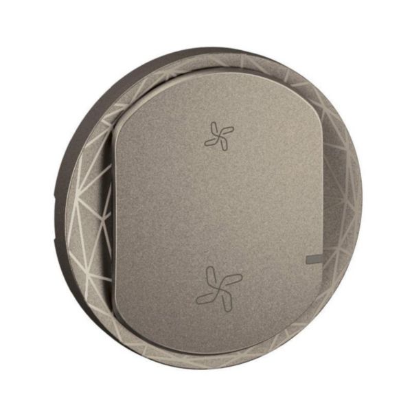 Enjoliveur de remplacement Céliane with Netatmo pour commande de VMC sans fils - Titanium