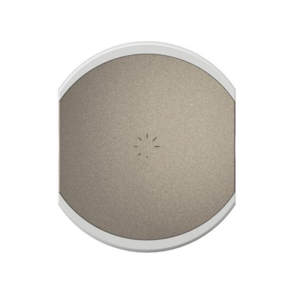 Enjoliveur Céliane variation 1 charge pour produits MyHome - 2 modules - Titanium