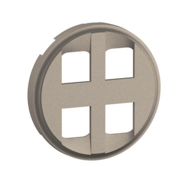 Enjoliveur pour prise quadruple RJ45 blindée catégorie6 STP pour réseau Optimum auto Céliane - Titanium - Page 43