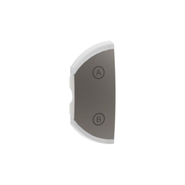 Enjoliveur droit 1 module marquage C-D - Titanium