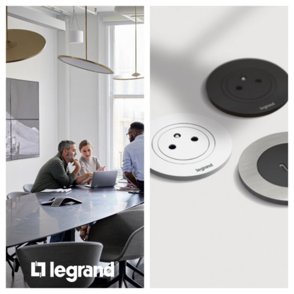 Anneau pour fixation Disq60 Incara sur revêtement souple pour garantir la stabilité du produit