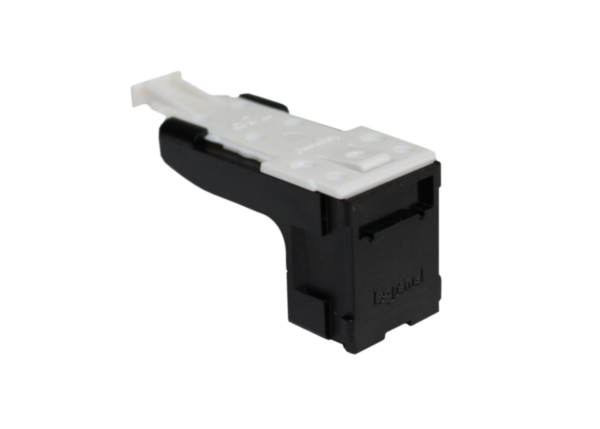 Lot de 10 obturateurs pour connecteur RJ45 Haute Densité Jack (HDJ) - noir