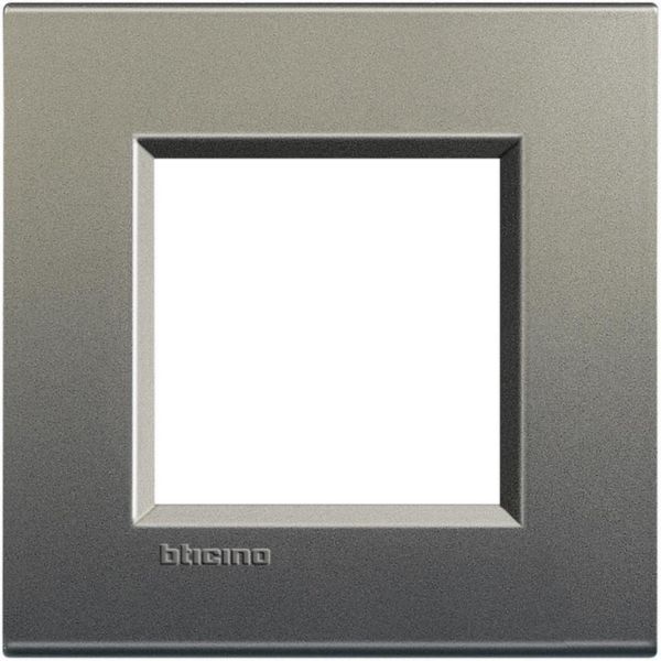 Plaque carrée LivingLight silk 2 modules - avenue