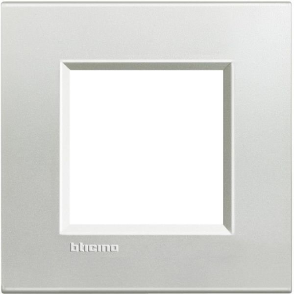 Plaque Livinglight Naturalia 2 modules - Argent