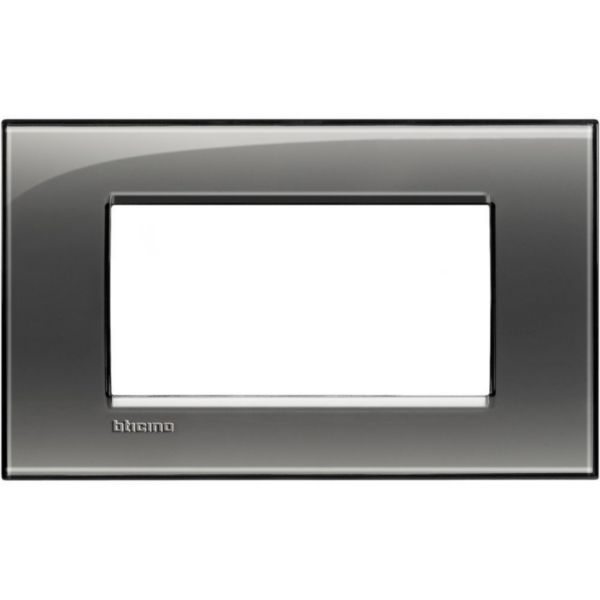 Plaque carrée LivingLight kristall 4 modules - brouillard