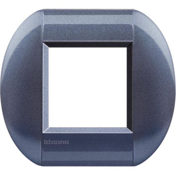 Plaque elliptique LivingLight laqué 2 modules - raisin