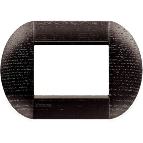 Plaque elliptique LivingLight bois 3 modules - chêne
