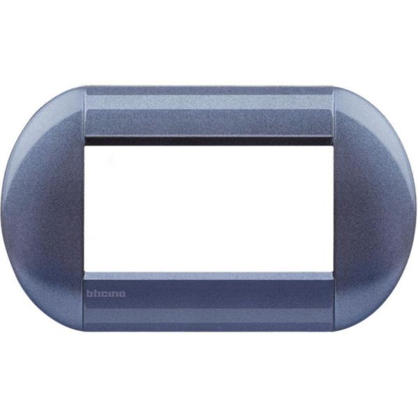 Plaque elliptique LivingLight laqué 4 modules - raisin