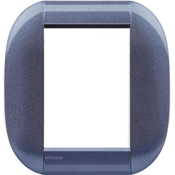 Plaque elliptique LivingLight laqué 3+3 modules - raisin