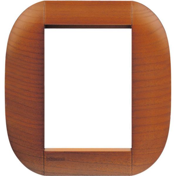 Plaque LivingLight bois 3+3 modules - cerisier