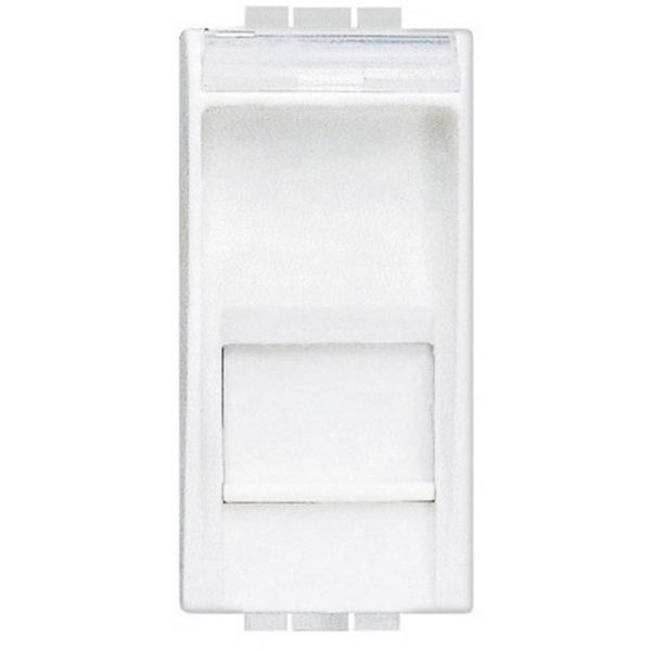 Prise RJ45 Livinglight catégorie 6 FTP - Blanc - 1 module