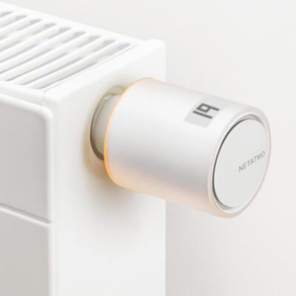 Starter Pack pour logement collectif avec 2 Têtes Thermostatiques Intelligentes et connectées Netatmo et 1 relais