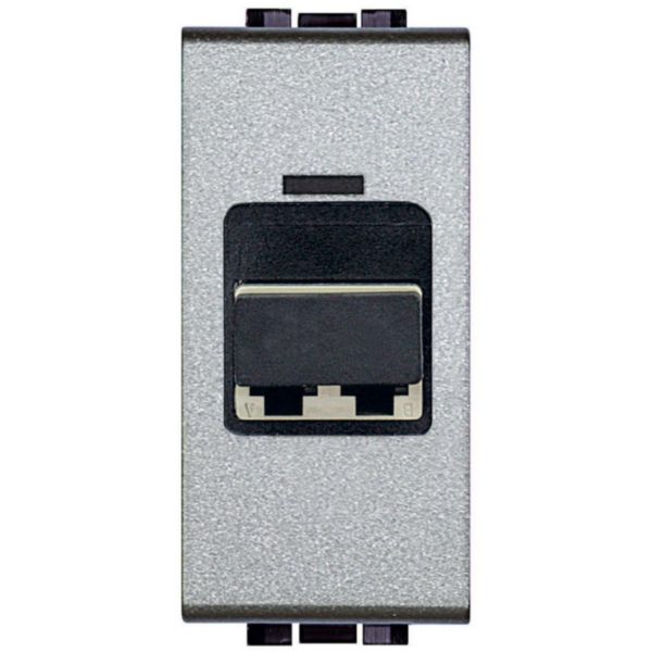 Connecteur d'accouplement pour fibre optique Livinglight - Tech - 1 module
