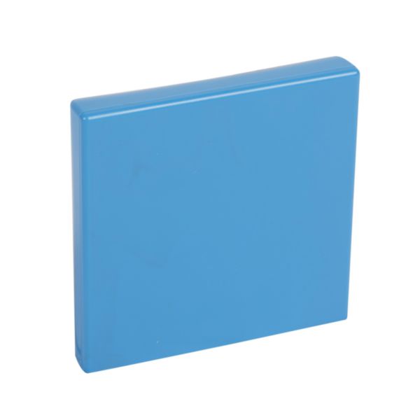 Embout à visser pour goulotte de distribution Viadis 60x60mm - Bleu BSI