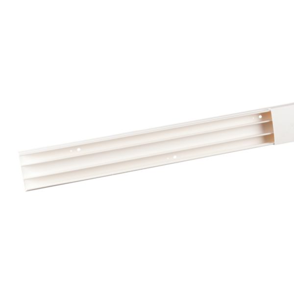 Moulure Keva 3 compartiments 50x20mm et longueur 2m livrée avec couvercle blanc Artic - Page 3