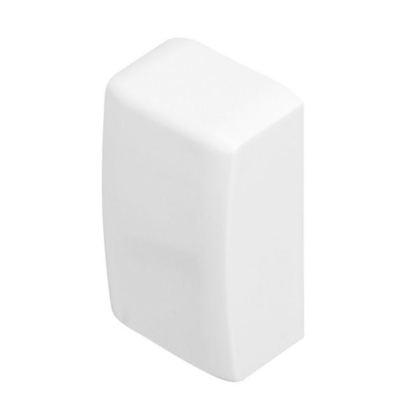 Embout pour moulure Keva 50x20mm blanc Artic