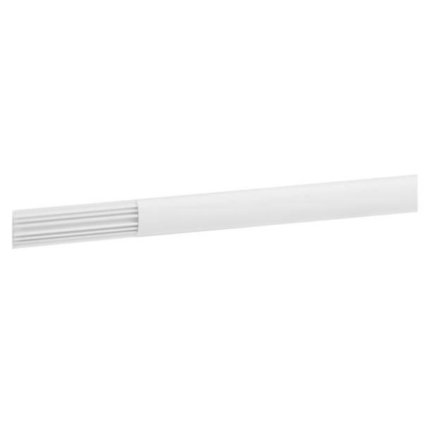 Moulure Keva auto-adhésive pour point de centre DCL 1 compartiment 32x8mm et longueur 2,10m blanc Artic