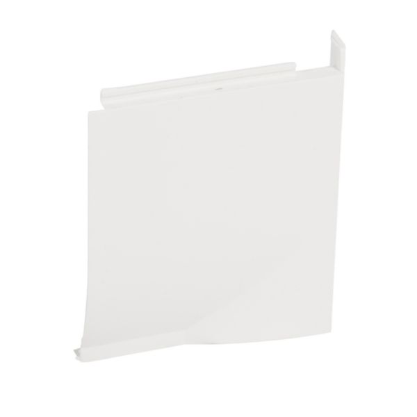 Sabot droit pour moulure Keva LED System 80x12,5mm blanc Artic