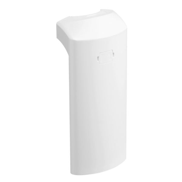 Dérivation pour plinthe Keva 80x20mm pour sortie convecteur ou moulure 22x12mm , 32x12mm ou 32x15mm blanc Artic