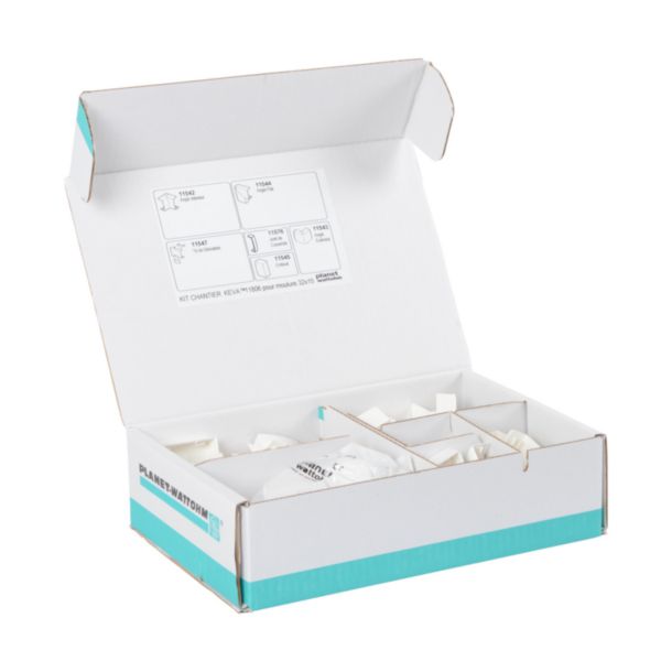 Kit chantier 32x15mm + 10 x ref.11522, 5 x ref.11543, 15 x ref.11544, 5 x ref.11545, 5 x ref. 11576 et 2 x ref.11547