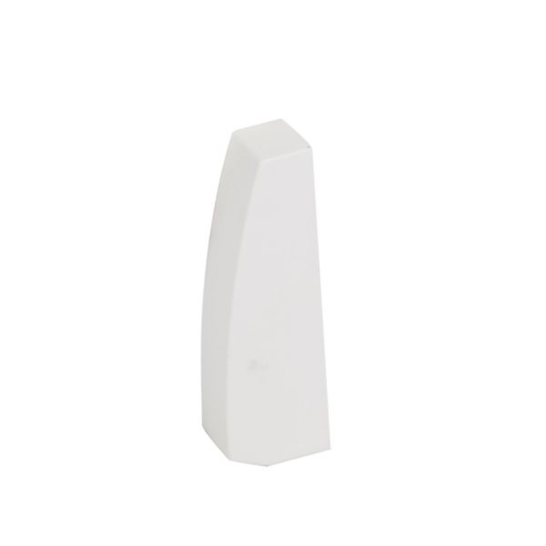 Embout pour moulure Keva LED System 40x12,5mm blanc Artic