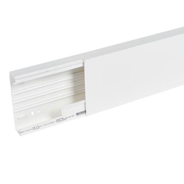 Goulotte de distribution Viadis 1 compartiment 150x40mm et longueur 2m livrée avec couvercle et film de protection blanc Artic - Page 5