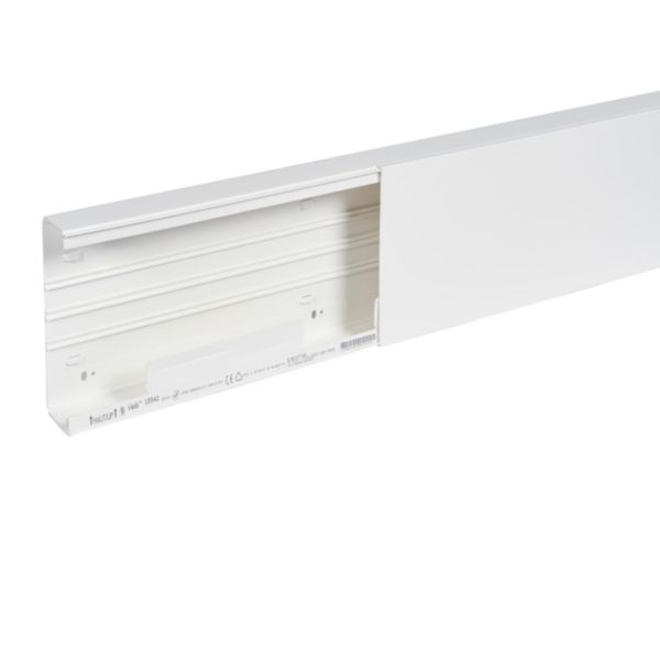 Goulotte de distribution Viadis 1 compartiment 200x60mm et longueur 2m livrée avec couvercle et film de protection blanc Artic - Page 6