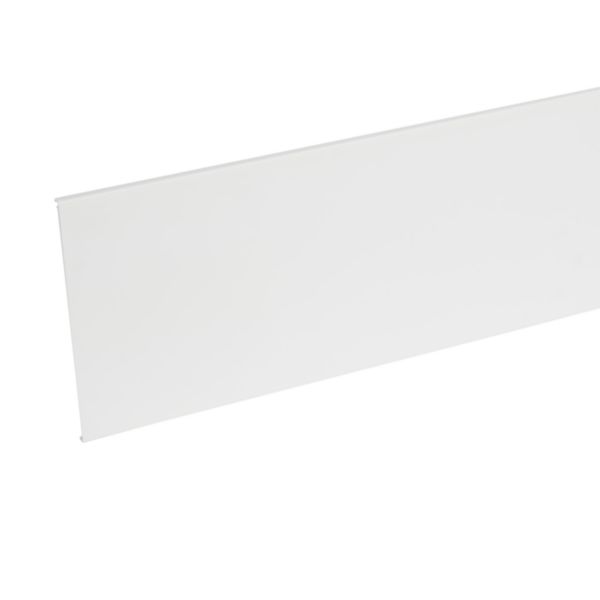 Couvercle pour goulotte de distribution Viadis largeur 200mm blanc Artic