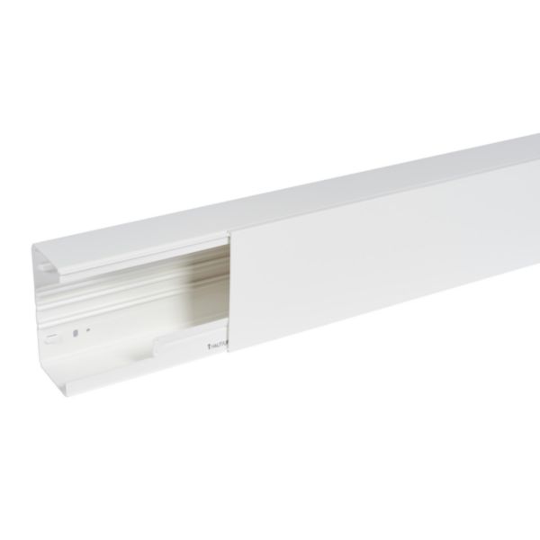 Goulotte de distribution Viadis 1 compartiment 150x80mm et longueur 2m livrée avec couvercle et film de protection blanc Artic - Page 4