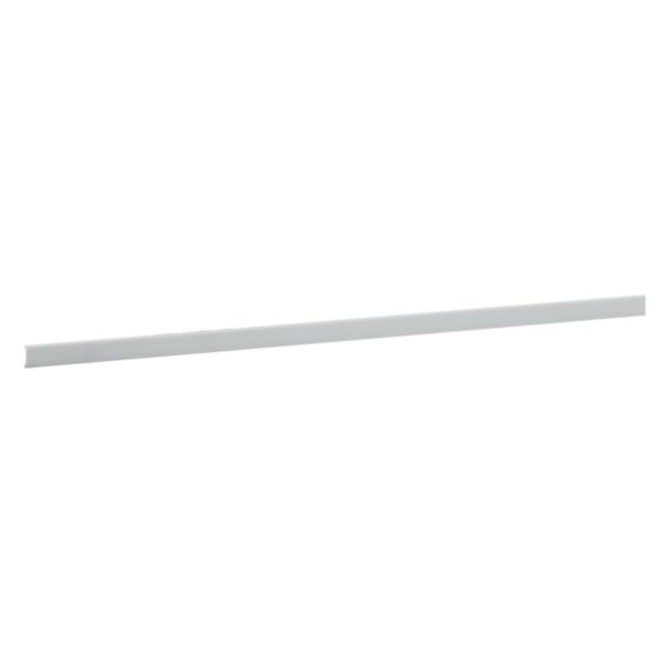 Couvercle complémentaire largeur 120mm - Longueur 2m - PVC Gris RAL7030 - Pour goulottes Segma et Segma oblongues largeur 120mm