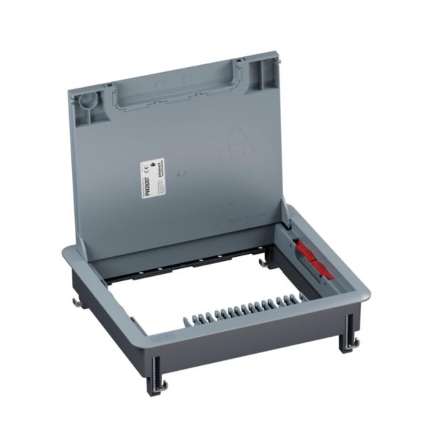 Trappe de visite Logix avec couvercle recouvrant plastique 241x286mm - hauteur réglable 73mm - pour plancher technique