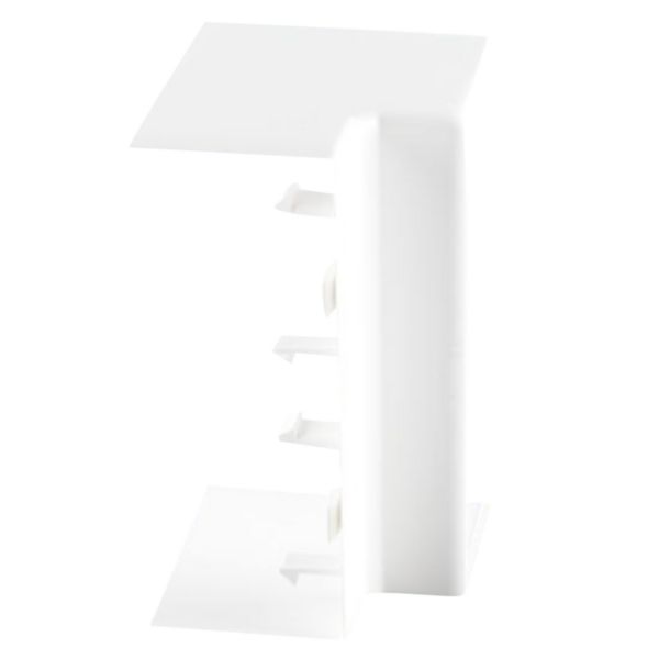 Angle intérieur non variable - Pour goulotte Logix 45 130x50mm - Blanc Artic