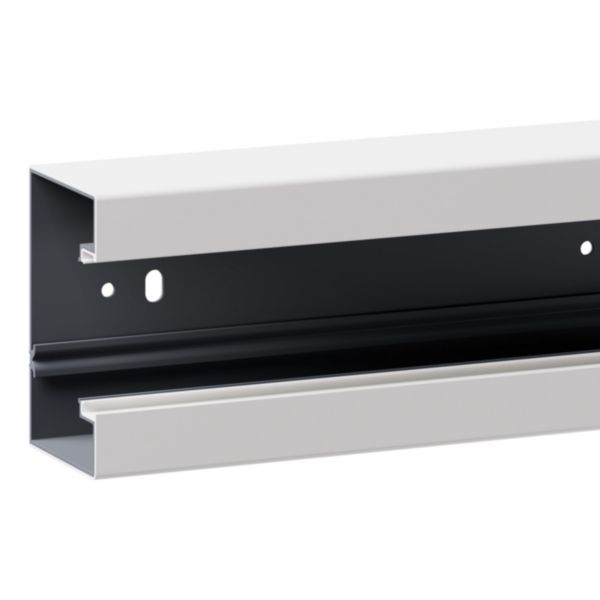 Goulotte d'installation LOGIX 45 50x85 1 compartiment en plastique recyclé