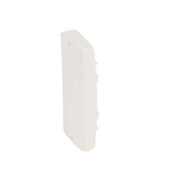Embout - Pour goulotte Logix 45 130x50mm - Blanc Artic antimicrobien