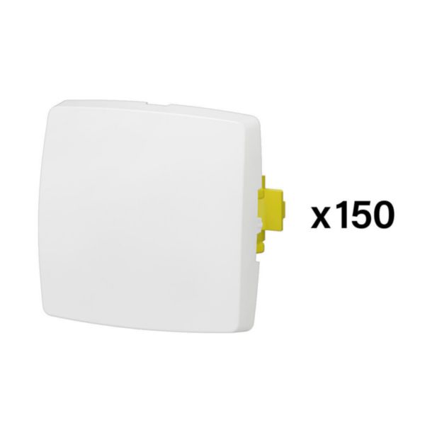 Lot spécial chantier de 150 commandes réversibles simples - à composer - Blanc 