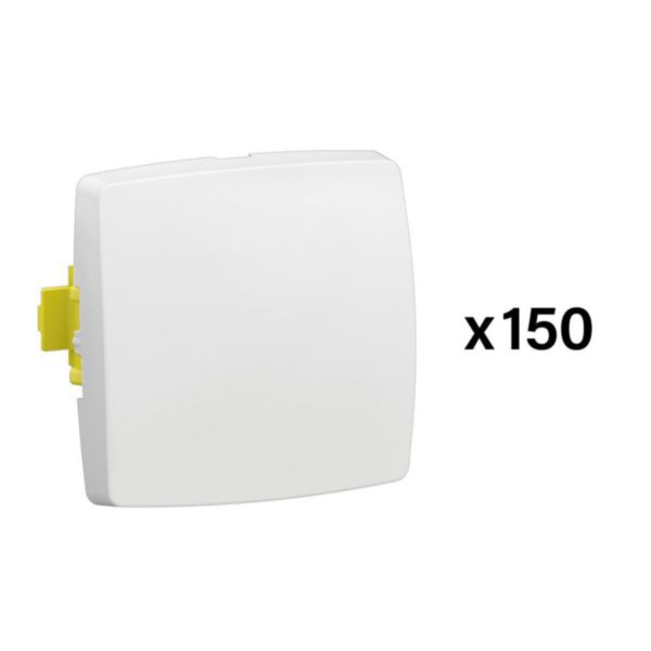 Lot spécial chantier de 150 commandes réversibles simples - à composer - Blanc 