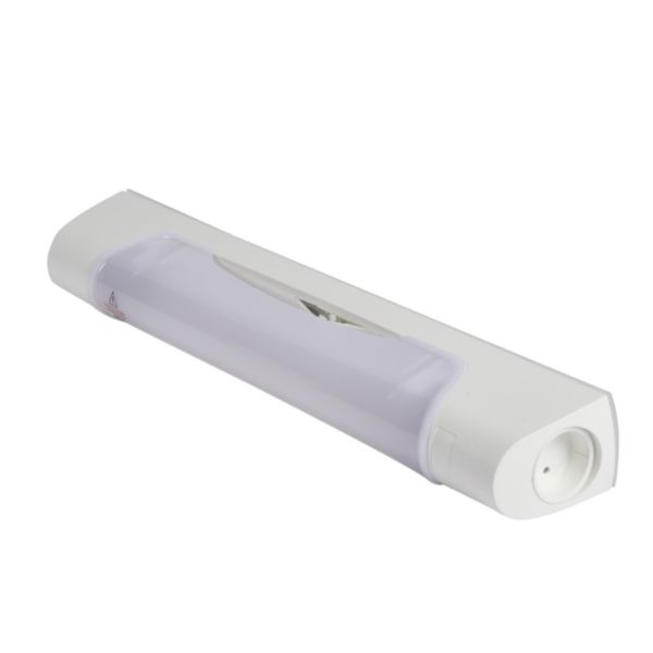 Applique Prismaline avec prise rasoir / linolite incandescent 75W
