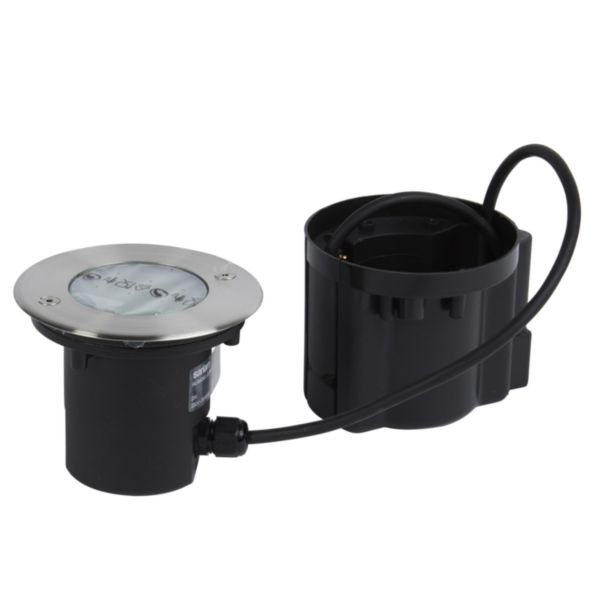 Encastre de sol kalankosol diamètre 120 mm LED blanche alimentation séparée 24V