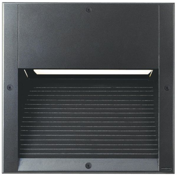 Luminaire kalank carre anthracite G24Q3 / 26w