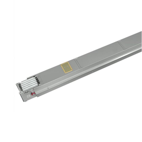 Élément droit aluminium XCM 800 A, longueur 1,5 m, 1 entrée + 1 sortie