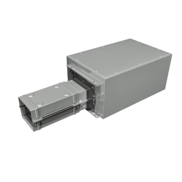 Unité d'alimentation aluminium XCM 1000 A, droite, IP55
