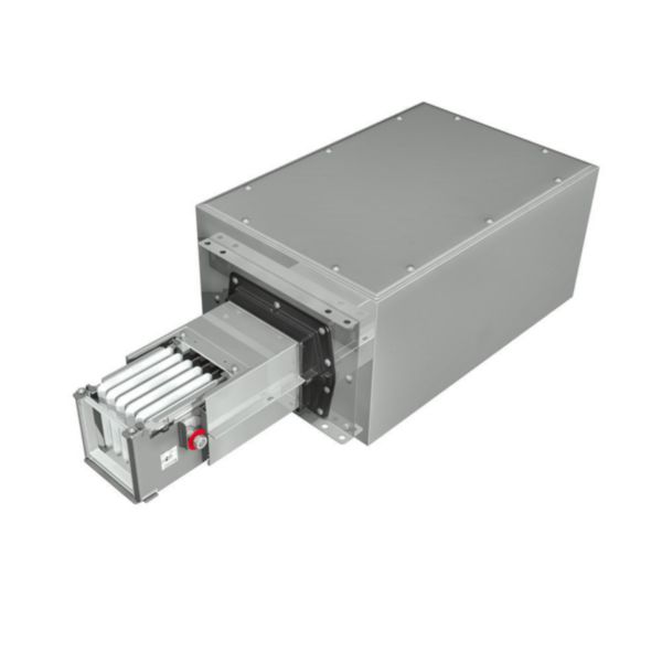 Unité d'alimentation aluminium XCM 500 A, gauche, IP55