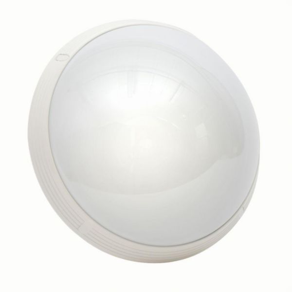 Hublot blanc standard haute puissance hp à détection hf et LED 2400lm