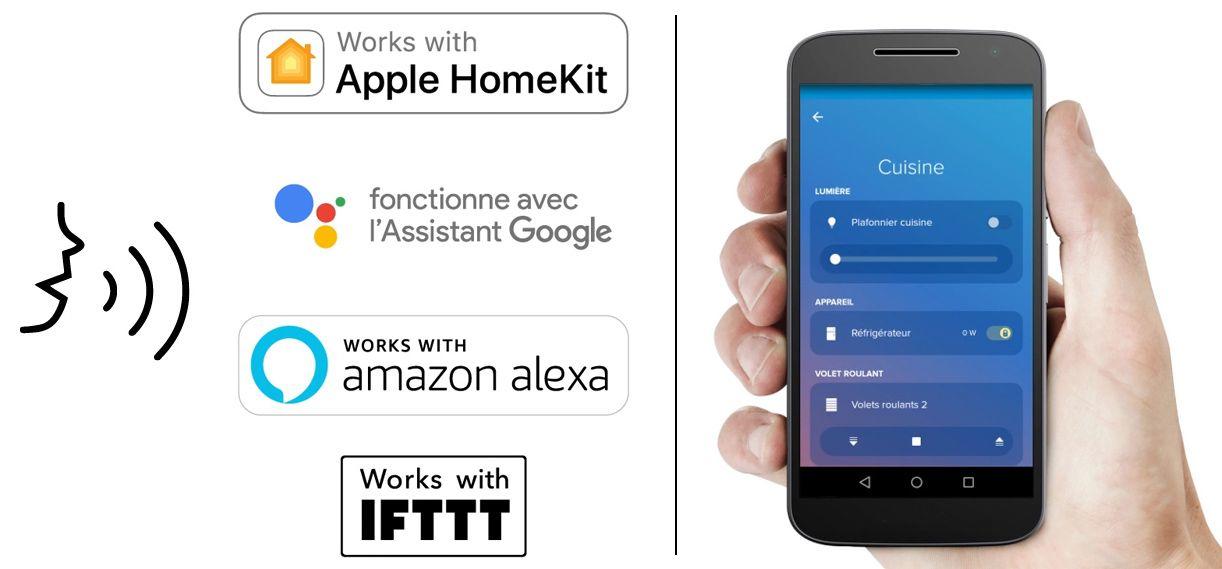 commandes vocales smartphone home control 1222x569